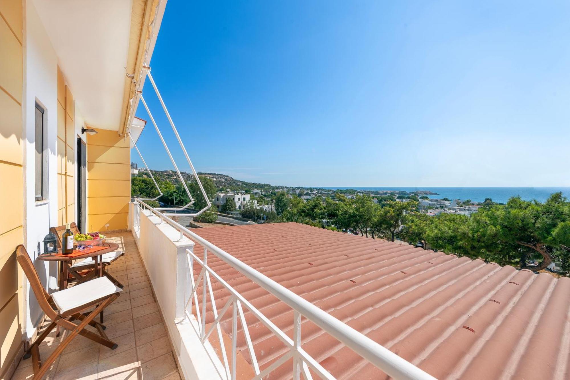 Blue Vision Luxury House Villa Pefki  ภายนอก รูปภาพ